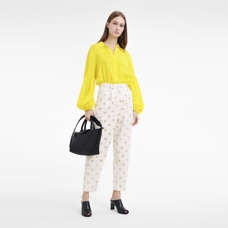 Black Longchamp Le Pliage Xtra S Women's Handbags